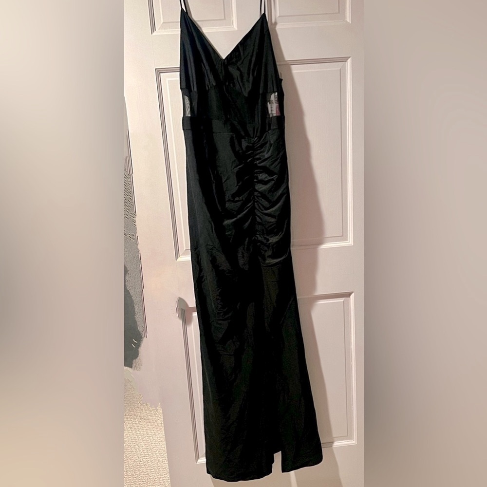 Emerald Sundae, black corset dress